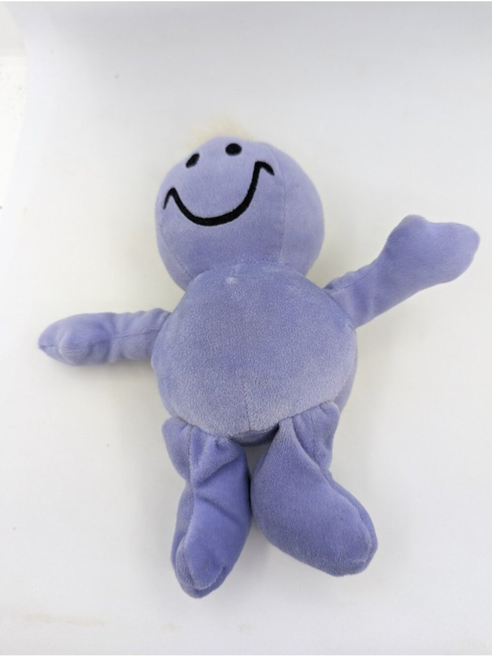 VTG Tickle Wiggle Purple Plush Bean Bag Friend READ
